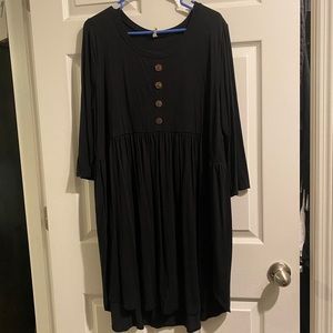 Chic Soul Black Dress